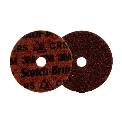 Produktfoto 1 von 3M Scotch-Brite Precision Präzisionskorn Ø 100 mm, Korngröße P150 Grob 25 pro Paket
