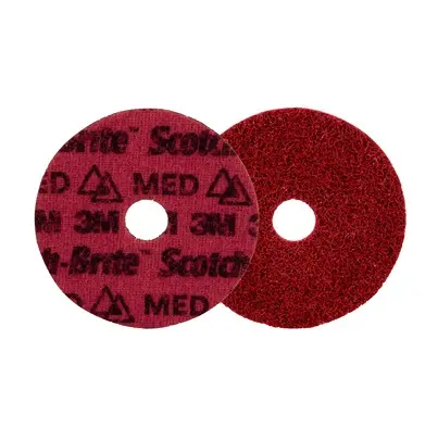 Produktfoto 1 von 3M Scotch-BriteTM Precision Präzisionskorn Ø 115 mm, Korngröße 25 Mittel 25 Per Pack