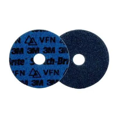 Produktfoto 1 von 3M Scotch-Brite Precision Präzisionskorn Ø 115 mm, Korngröße P150 Sehr Fein 25 pro Paket
