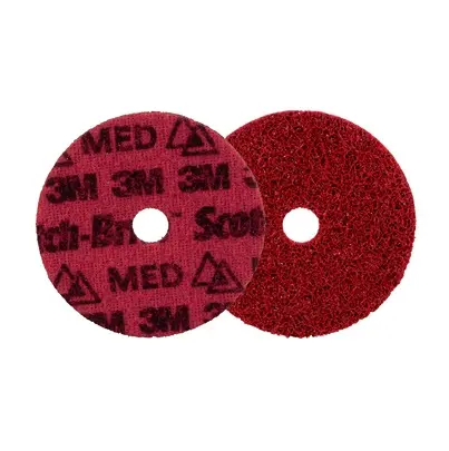 Produktfoto 1 von 3M Scotch-Brite Precision Surface Conditioning Discs Präzisionskorn Ø 100 mm, Korngröße 25 Mittel 25 Per Pack