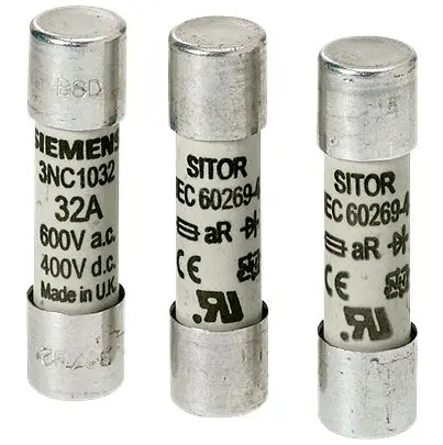 Produktfoto 1 von Siemens SENTRON Patronensicherung / 16 A 14 x 51 mm 690V gR
