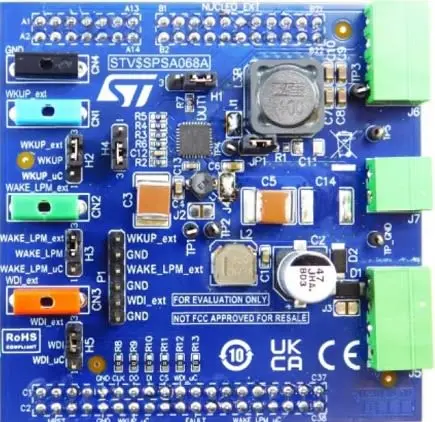 STMicroelectronics STEVAL-SPSA068 Spannungsregler, Evaluierungsplatine Entwicklungstool Microcontroller SPSA068-TR