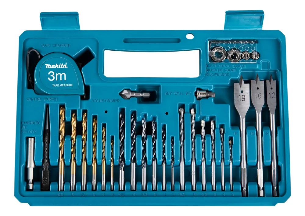 Produktfoto 1 von Makita Metall Satz 3 mm → 54 mm, 102-teilig für Holz, Metall