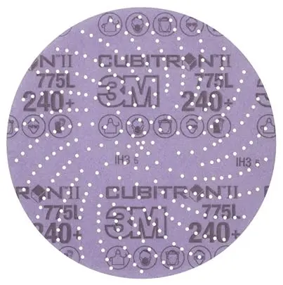 Produktfoto 1 von 3M 3M Xtract Präzisionskorn Schleifscheibe Klett-Schleifscheibe Ø 152.4 mm, Korngröße 50 240+ 250 per case