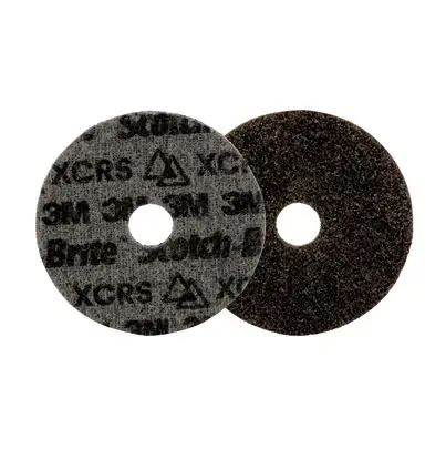 Produktfoto 1 von 3M Scotch-BriteTM Precision Präzisionskorn Ø 115 mm, Korngröße P150 Extra Grob 25 pro Paket