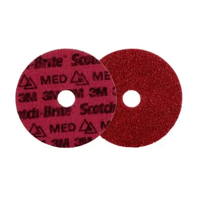 Produktfoto 1 von 3M Scotch-Brite Precision Surface Conditioning Disc Keramik Ø 125 mm Harz, Korngröße 8 Mittel 25