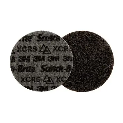 Produktfoto 1 von 3M Scotch-Brite Precision Präzisionskorn Ø 125 mm, Korngröße P150 Extra Grob 25 pro Paket