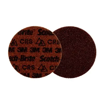 Produktfoto 1 von 3M Scotch-Brite Precision Präzisionskorn Ø 125 mm, Korngröße 25 Mittel 25 Per Pack