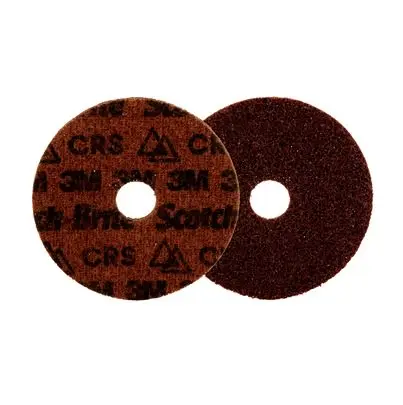 Produktfoto 1 von 3M Scotch-BriteTM Präzisionskorn Ø 115 mm, Korngröße P150 Grob 25 pro Paket