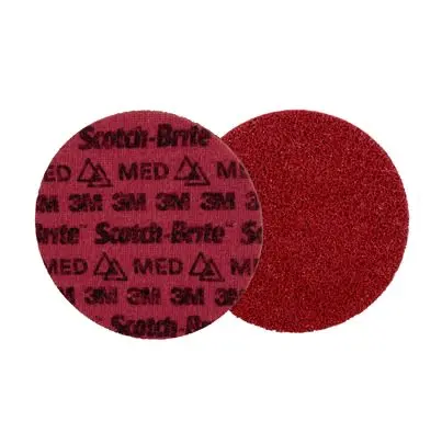Produktfoto 1 von 3M Scotch-BriteTM Precision Präzisionskorn Ø 150 mm, Korngröße P150 Mittel 25 pro Paket