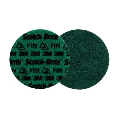 Produktfoto 1 von 3M Scotch-Brite Precision Präzisionskorn Ø 150 mm, Korngröße P150 Fein 25 pro Paket