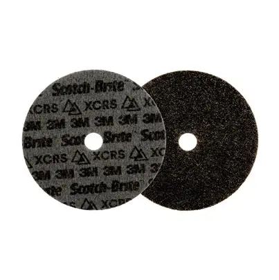 Produktfoto 1 von 3M Scotch-Brite Precision Präzisionskorn Ø 178 mm, Korngröße P150 Extra Grob 25 pro Paket