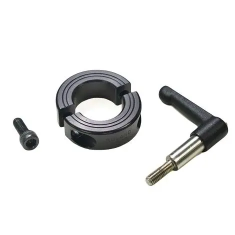 Produktfoto 1 von Ruland 1215 Kohlenstoffstahl Wellenmanschette Zweiteilig, mit Schnellspanner 45 mm Außen-ø  x 15 mm