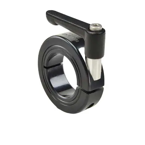 Produktfoto 1 von Ruland 1215 Kohlenstoffstahl Wellen-Klemmring Einteilig, mit Schnellspanner 45 mm Außen-ø  x 15 mm
