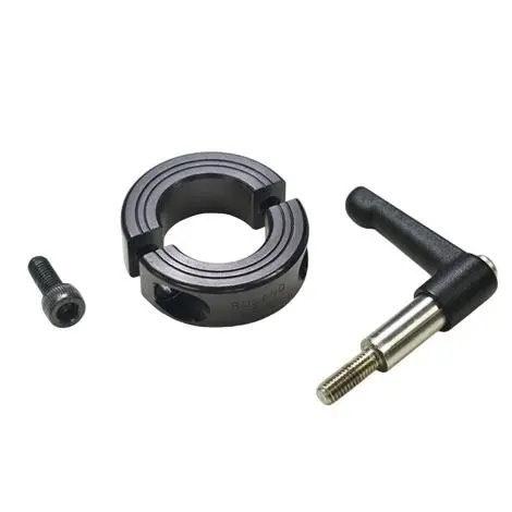 Produktfoto 1 von Ruland 1215 Kohlenstoffstahl Wellen-Klemmring Zweiteilig, mit Schnellspanner 34 mm Außen-ø  x 13 mm
