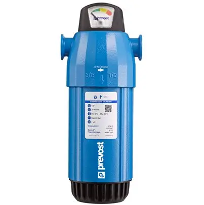 PREVOST MFM 1 μm Luftfilter, 800 m³/h max., Anschluss G 2, 20 bar max.