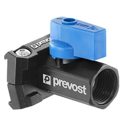 Produktfoto 1 von PREVOST Befestigungszubehör für pneumatisches Luftaufbereitungssystem 16 bar max. Aluminium 25 mm