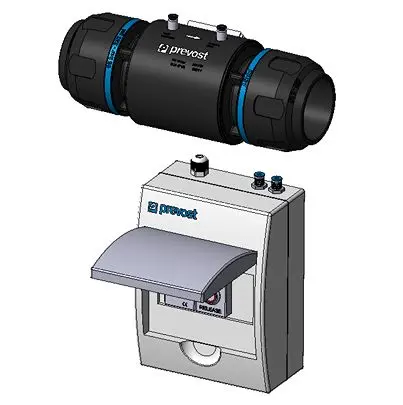 Produktfoto 1 von PREVOST Druckluftanschluss 16 bar max. 100 % Aluminium 80.00 °C max.