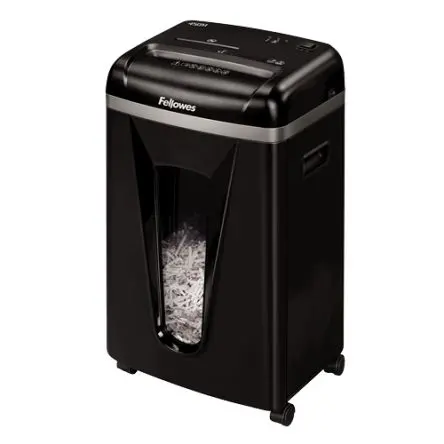 Produktfoto 1 von Fellowes Aktenvernichter, Mikro, 9 Blatt, 132 L Rücklauffunktion