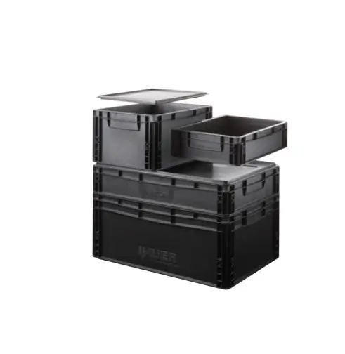 Produktfoto 1 von Licefa Kunststoff Aufbewahrungsbox Kuppel, Schwarz