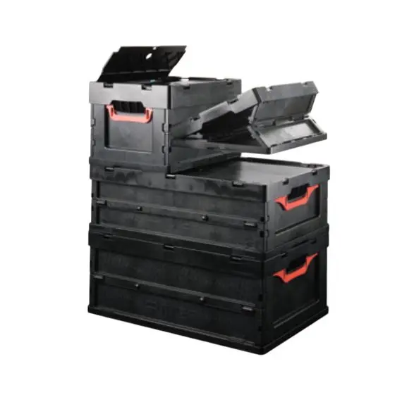 Produktfoto 1 von Licefa Kunststoff Aufbewahrungsbox Kuppel, Schwarz 220 mm x 300 mm x 220 mm