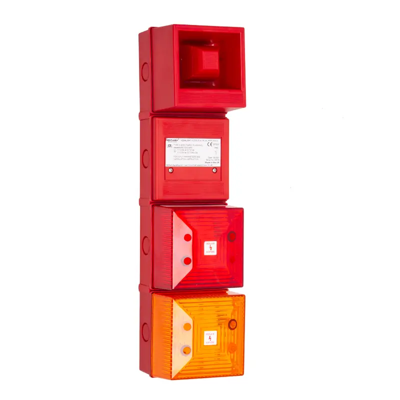 Produktfoto 1 von Moflash YL4IS Blink-Licht Alarm-Leuchtmelder Orange, Rot, 24 V DC
