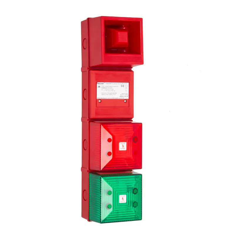 Produktfoto 1 von Moflash YL4IS Blink-Licht Alarm-Leuchtmelder Grün/Rot, 24 V DC