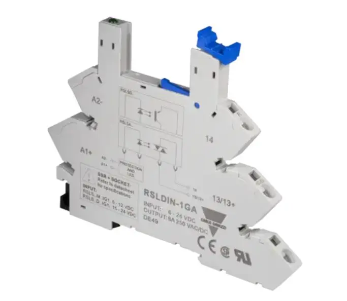 Carlo Gavazzi RSLDIN Montageadapter DIN-Adapter, zur Verwendung mit Halbleiterrelais