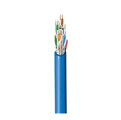 Produktfoto 1 von Belden Cat6a Konfektioniertes Netzkabel, 100 m, Grau F/UTP, A Gerade, B Nicht abgeschlossen, Raucharm halogenfrei