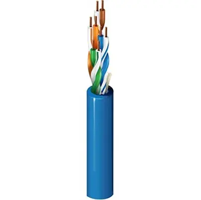 Produktfoto 1 von Belden Konfektioniertes Netzkabel, 305 m, Blau U/UTP, A Gerade, B Nicht abgeschlossen, Raucharm halogenfrei