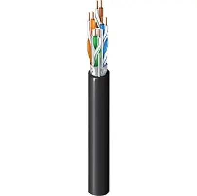 Belden Kat. 6 Konfektioniertes Netzkabel, 100 m, Grau F/UTP, A Gerade, B Nicht abgeschlossen, Polyvinylchlorid