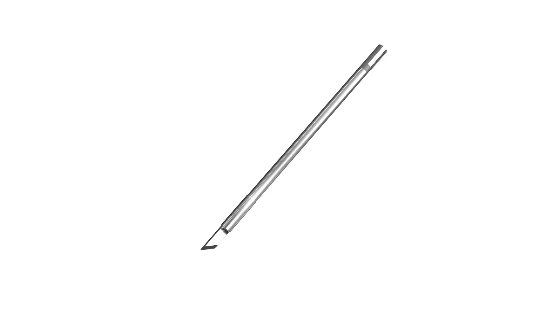 Produktfoto 1 von RS PRO Lötspitze Messer 45 ° für Digitale Schleifstation