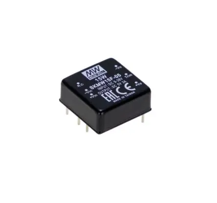 Produktfoto 1 von MEAN WELL SKMW15 DC/DC Konverter, 36V dc, 9 V dc OUT DIP 36V dc 3 kV -40 °C 85 °C
