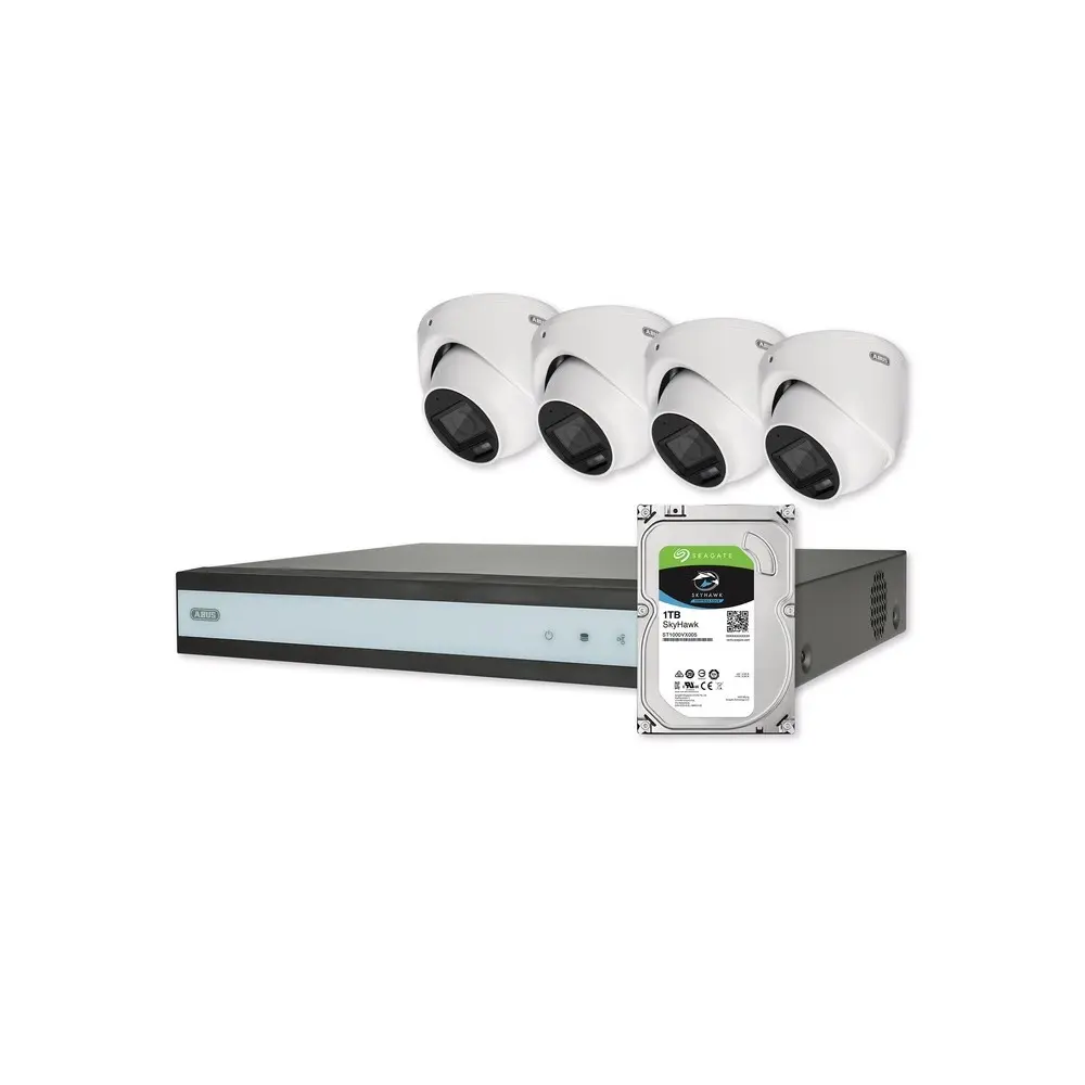 Produktfoto 1 von ABUS Security-Center IR Analog CCTV-Kamera, Beide, 4 MP, Mini-Dome