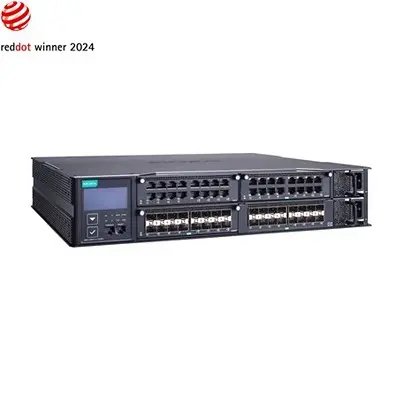 Produktfoto 1 von MOXA MRX-Q4064-L3-16XGS Ethernet-Switch 64-Port Managed RJ-45
