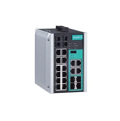 MOXA EDS-518E-MM-SC-4GTXSFP Ethernet-Switch 18-Port Managed RJ-45