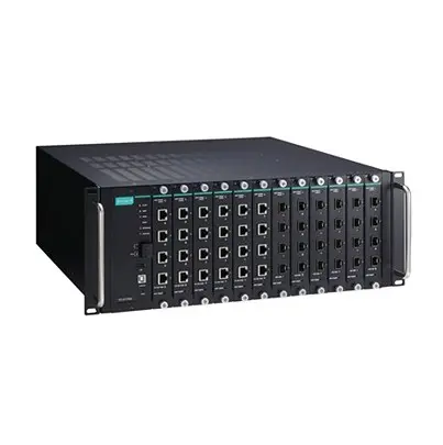 Produktfoto 1 von MOXA ICS-G7748A-HV-HV Ethernet-Switch PoE 48-Port Managed USB