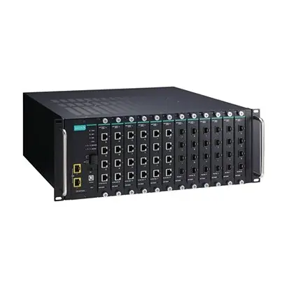 Produktfoto 1 von MOXA ICS-G7750A-2XG-HV-HV Ethernet-Switch PoE 50-Port Managed USB