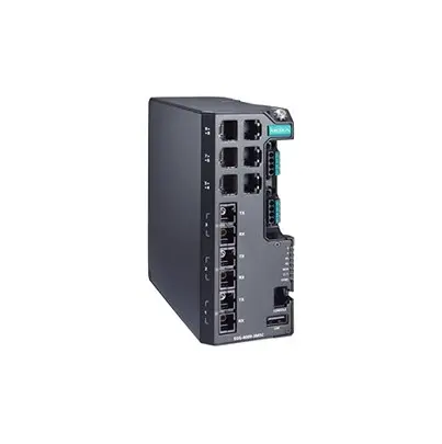 Produktfoto 1 von MOXA EDS-4009-3MSC-LV Ethernet-Switch 9-Port Managed RJ-45