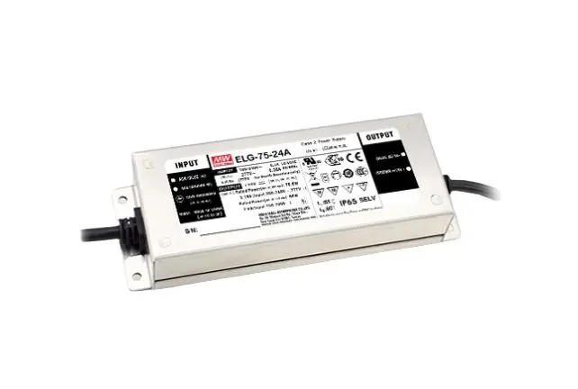 Produktfoto 1 von MEAN WELL LED-Treiber, 75 W 100 to 305 V ac 1.4 A, Ausgang 61 V DALI