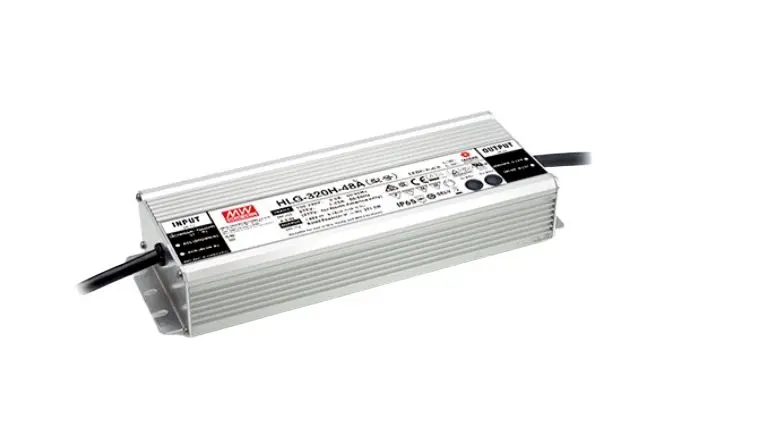 Produktfoto 1 von MEAN WELL LED-Treiber, 320 W 127V, 305 V, 431 V, 90 V, Ausgang 12V