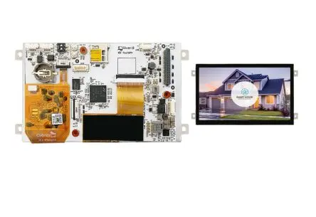 Produktfoto 1 von Riverdi Farb-LCD 5 Zoll RGB Touchscreen Atouch, 800 x 480 Pixel, 108 x 64.8 mm LED