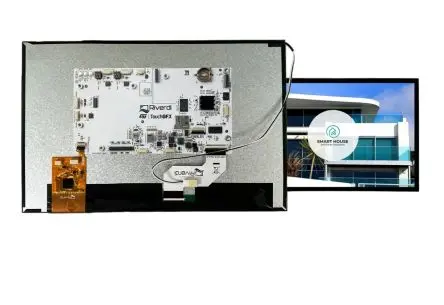 Produktfoto 1 von Riverdi Farb-LCD 12.1 Zoll RGB Touchscreen Projiziert-kapazitiver Berührungscontroller, 1280 x 800 Pixel, 261.12 x