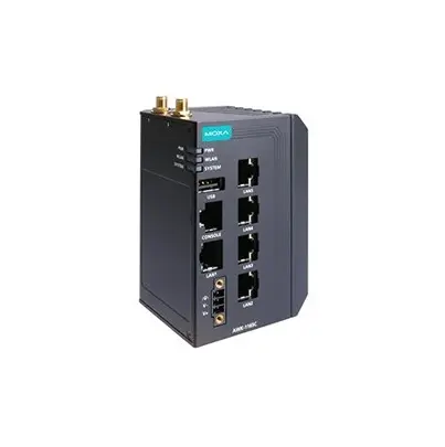 Produktfoto 1 von MOXA AWK-1165C-US Industrieller Wireless Access Point, 1201Mbps IEEE 802.11ax (Wi-Fi 6)
