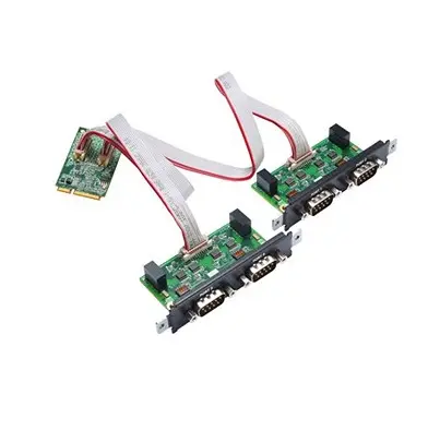 Produktfoto 1 von MOXA Mini-PCI Express Serielle Karte Seriell, 4-Port DB9-Stecker 921.6 kbps 128 bit