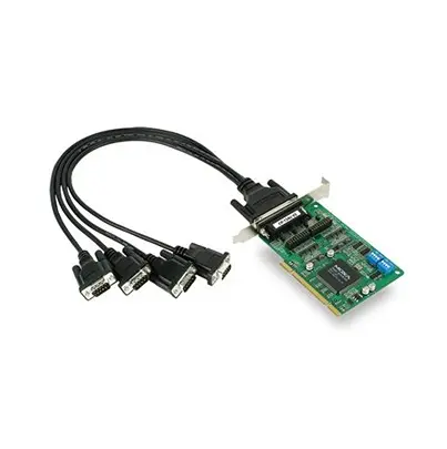 Produktfoto 1 von MOXA 32-Bit-Universal-PCI Serielle Karte Seriell, 4-Port DB44-Buchse 921.6 kbps 128 bit