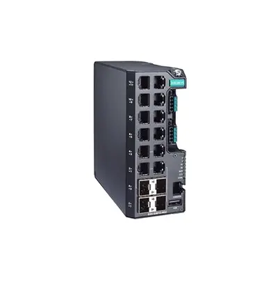 Produktfoto 1 von MOXA EDS-G4012-4GC-HV Ethernet-Switch PoE 12-Port Managed RJ-45