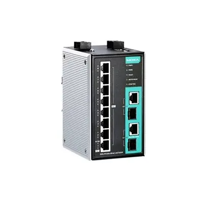 Produktfoto 1 von MOXA EDS-P510A-8PoE-2GTXSFP Ethernet-Switch PoE 10-Port Managed RJ-45