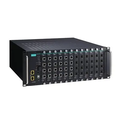 Produktfoto 1 von MOXA ICS-G7850A-2XG-HV-HV Ethernet-Switch PoE 50-Port Managed USB