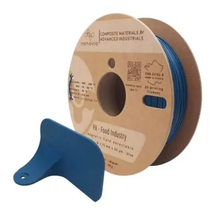 Produktfoto 1 von NANOVIA Polyamid 3D-Drucker Filament, Blau, 1.75 mm, Fused Deposition Modeling (FDM), 2 kg